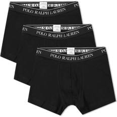 Polo Ralph Lauren Men Underwear Polo Ralph Lauren Trunks 3-pack - Black