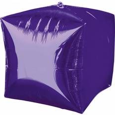 Amscan Foil Ballon Cubez Purple