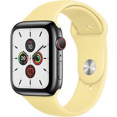 Apple eSIM Smartwatches Apple Watch Series 5 Cellular 40mm Stainless Steel Case with Sport Band