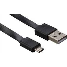 Bigben Flat USB A-USB Micro B 3m