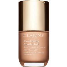 Non-Comedogenic Foundations Clarins Everlasting Youth Fluid SPF15 PA+++ #107 Beige