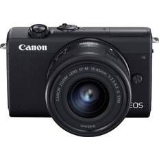 Canon 1/200 sec Mirrorless Cameras Canon EOS M200 + EF-M 15-45mm IS STM