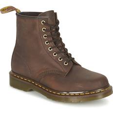 Brown - Women Lace Boots Dr. Martens 1460 - Brown