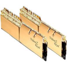 32 GB - 3600 MHz - DDR4 RAM Memory G.Skill Trident Z Royal Gold DDR4 3600MHz 2x16GB (F4-3600C16D-32GTRGC)