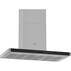 90cm - Wall Mounted Extractor Fans Neff D95BMP5N0B 90cm, Stainless Steel