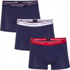Tommy Hilfiger Men Underwear on sale Tommy Hilfiger Stretch Cotton Trunks 3-pack - Multi/Peacoat