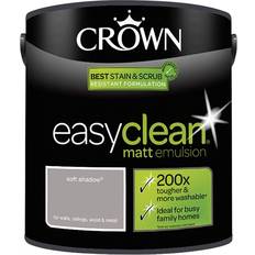 Crown Wall Paints Crown Easyclean Wall Paint Soft Shadow 2.5L
