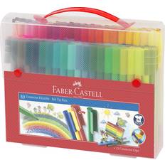 Faber-Castell Touch Pen Faber-Castell Connector Felt Tip Pen Set Carrying Case 80-pack