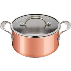Coppers Casseroles Tefal Jamie Oliver Triply Copper with lid 20 cm