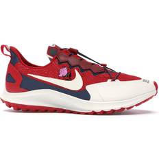 Nike Quick Lacing System - Women Running Shoes Nike X Gyakusou Zoom Pegasus 36 Trail - Sport Red/Thunder Blue-Sail