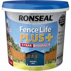 Ronseal fence paint Ronseal Fence Life Plus Wood Paint Blue 5L