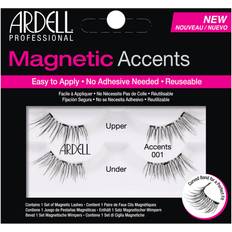 Human Hair False Eyelashes Ardell Magnetic Accents #001