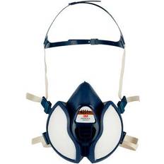 Adjustable - Forestry Helmets Headgear 3M Maintenance Free Half Mask FFA1P2 R D Filters 4251+