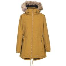 Trespass Women - XL Jackets Trespass Celebrity Fleece Lined Parka Jacket - Golden Brown