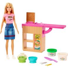 Barbie Play Set Barbie Noodle Bar Playset with Blonde Doll