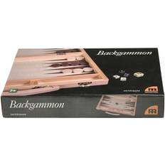 Backgammon in Suitcase Wood