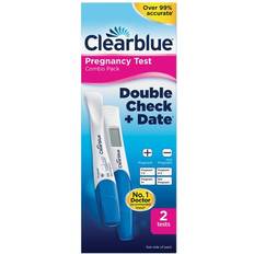Self Tests Clearblue Double Check & Date Pregnancy Test 2-pack