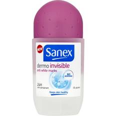 Sanex Men Toiletries Sanex Dermo Invisible Anti White Marks 24H Anti-Perspirant Deo Roll-on 50ml