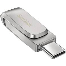 512 GB USB Flash Drives SanDisk USB 3.1 Ultra Dual Drive Luxe Type-C 512GB
