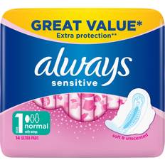 Menstrual Pads Always Sensitive Normal Ultra 14-pack