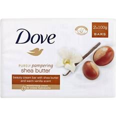 Bath & Shower Products Dove Purely Pampering Shea Butter Beauty Cream Bar 100g 2-pack