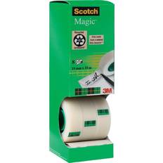 Desk Tape & Tape Dispensers Scotch Magic Tape 19mm x 33m 8pcs