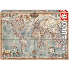Educa The World Executive Map 4000 Pieces