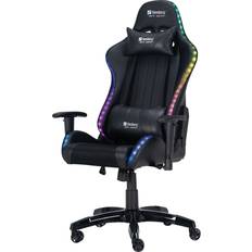 RGB LED Lighting Gaming Chairs Sandberg Commander Gaming Chair - Black/RGB