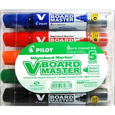 Pilot V Board Master Whiteboard Markers Fine Bullet Tip 5-pack