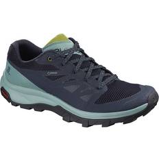 Salomon 41 ½ - Women Hiking Shoes Salomon Outline GTX W - Trellis/Navy Blazer/Guacamole