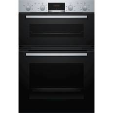 Bosch Dual - Stainless Steel Ovens Bosch MHA133BR0B Black, Stainless Steel