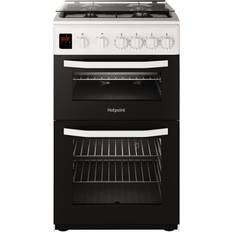 50cm Gas Cookers Hotpoint HD5G00CCW White
