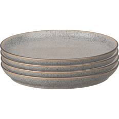 Stackable Dishes Denby Studio Grey Coupe Dinner Plate 26cm 4pcs