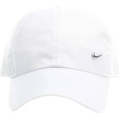 Nike Cotton Headgear Nike Metal Swoosh H86 Hat Unisex - White/Silver