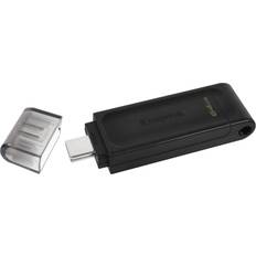 Memory Cards & USB Flash Drives Kingston USB 3.2 Data Traveler 70 64GB