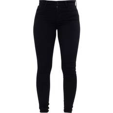 Black Jeans Levi's 720 High Rise Super Skinny Jeans - Black Galaxy