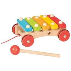 Goki Musical Toys Goki Xylophon with Wheels 61894