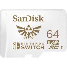 SanDisk 16 GB Memory Cards & USB Flash Drives SanDisk Gaming microSDXC Class 10 UHS-I U3 100 / 60MB / s 64GB