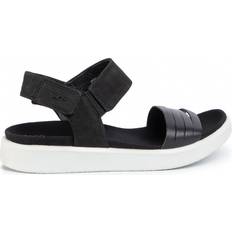 Velcro Heeled Sandals ecco Flowt - Black