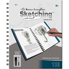 Royal & Langnickel African Safari Sketching Activity Book Set