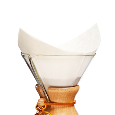 Chemex Coffee Filters Chemex Bonded Pre-folded Squares Paper Filters 100pcs