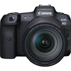 Canon Full Frame (35mm) - Secure Digital (SD) Mirrorless Cameras Canon EOS R5 + RF 24-105mm F4L IS USM