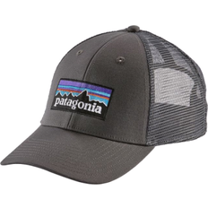Grey Headgear Patagonia P-6 Logo LoPro Trucker Hat - Forge Grey