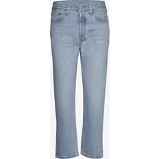 Levi's Blue - Women Jeans Levi's 501 Crop Jeans - Light Indigo/Worn in