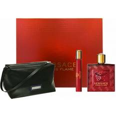 Versace Men Gift Boxes Versace Eros Flame Gift Set EdP 100ml + EdP 10ml