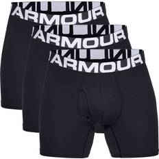 Under Armour Elastane/Lycra/Spandex Clothing Under Armour Charged Cotton 6" Boxerjock 3-pack - Black