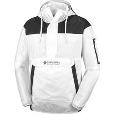 Men - White - Winter Jackets Outerwear Columbia Challenger Windbreaker - White/Black