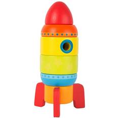 Toys Legler Colourful Stacking Rocket