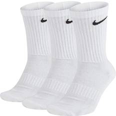 Nike Cotton Socks Nike Everyday Cushion Crew 3-pack - White/Black
