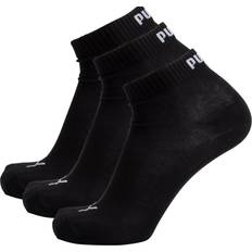 Puma Quarter Plain Socks Unisex - Black